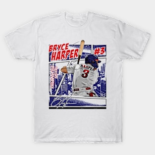 Bryce Harper Philadelphia Comic T-Shirt